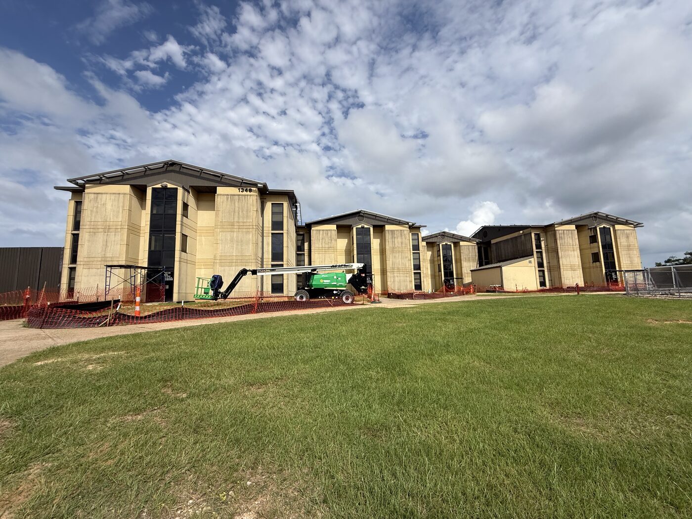 MCG commercial roofing project — apartment complex